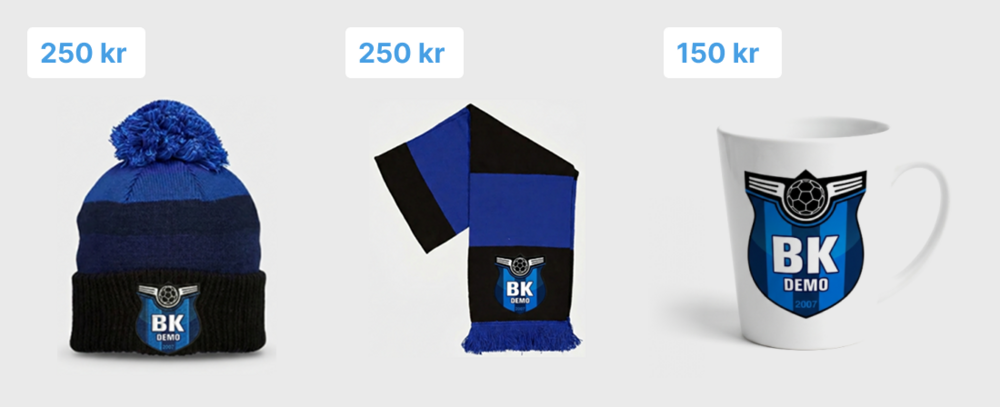 Supportershoppen - BK Demo